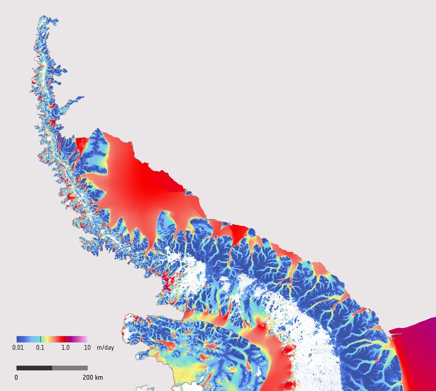 Antarctic-Peninsula-satellite-radar-interfermetry